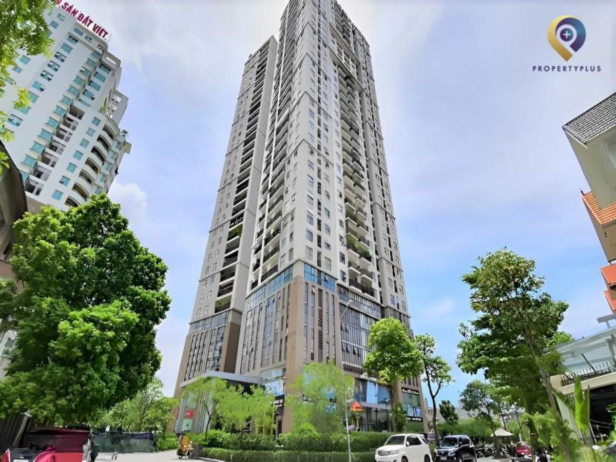 Toàn cảnh tòa nhà Hà Đô Park View tại Quận Cầu Giấy, Hà Nội